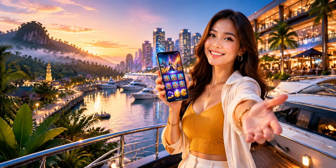Pengguna Malaysia menggunakan apl kasino 100judi di telefon pintar