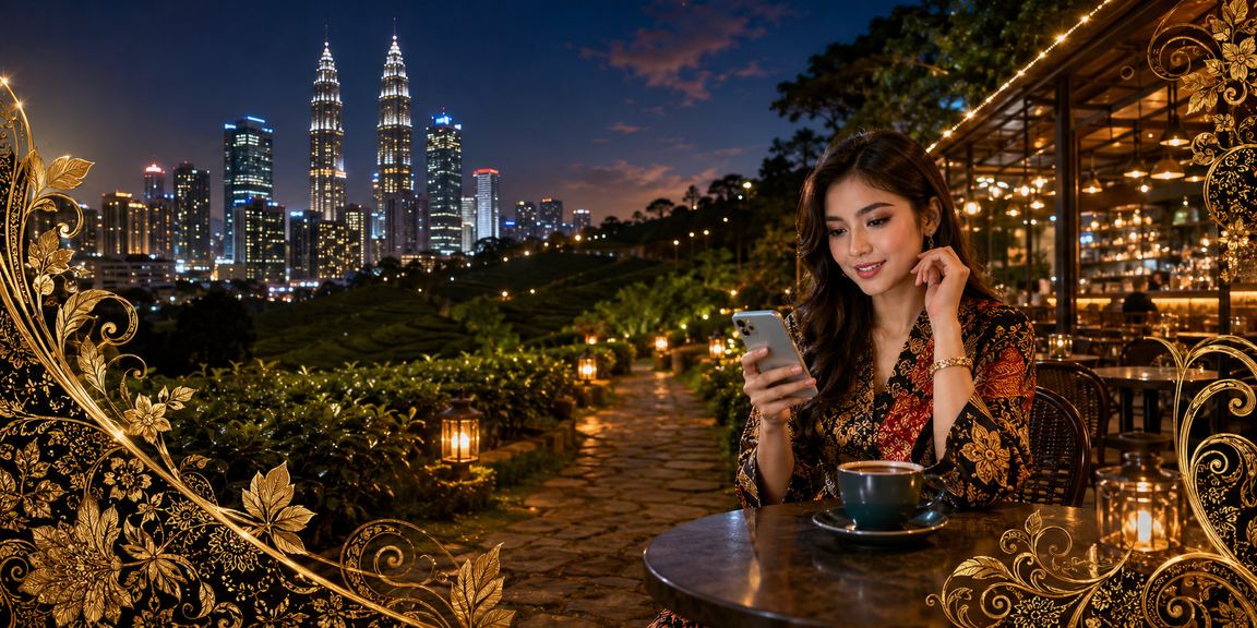 Main sukan maya melalui telefon pintar di Petaling Jaya